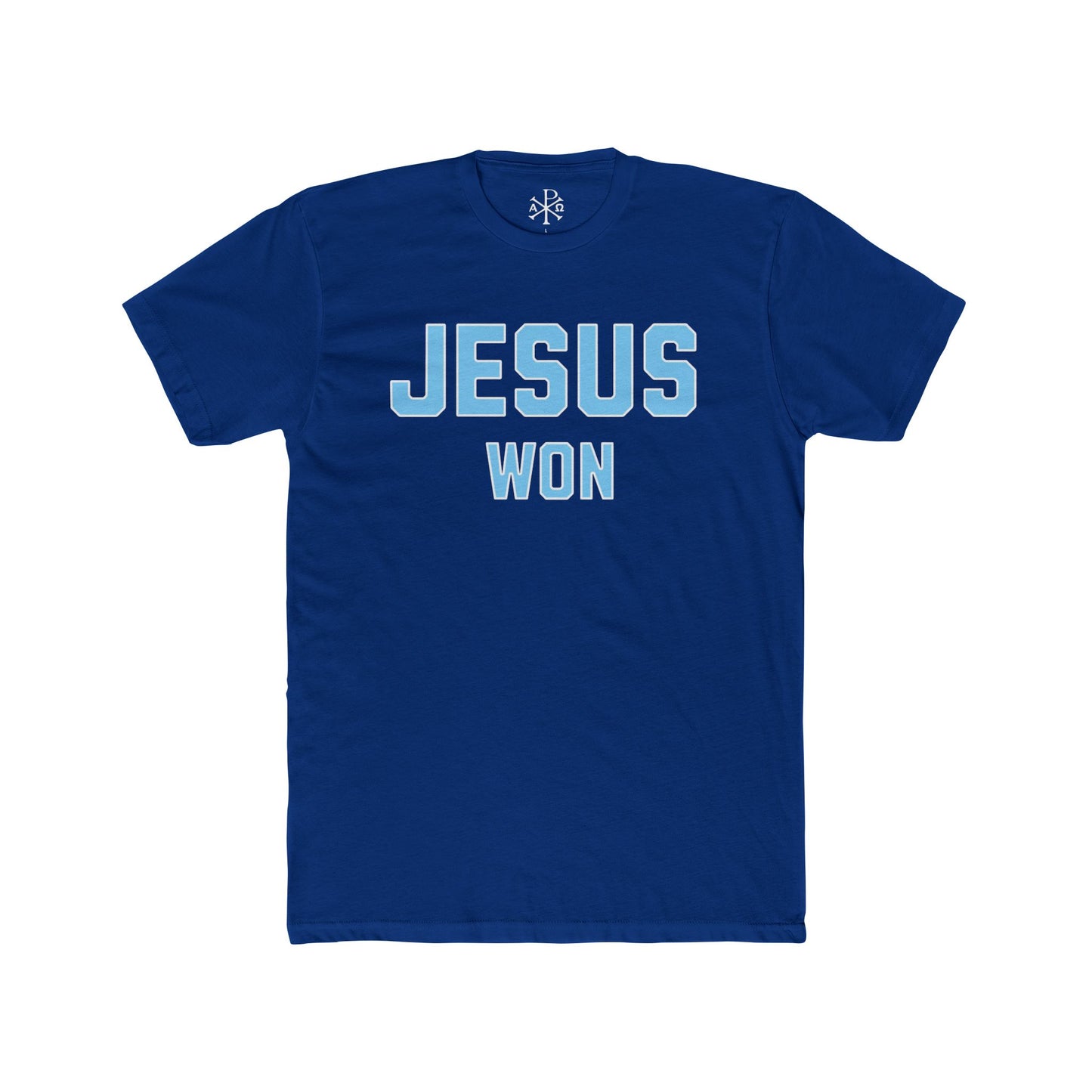 JESUS WON Blue/Baby Blue